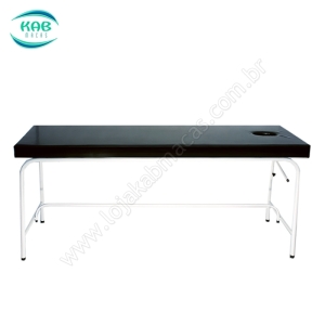 Maca Fixa c/ Orifício, tampo e suporte - K-MF02